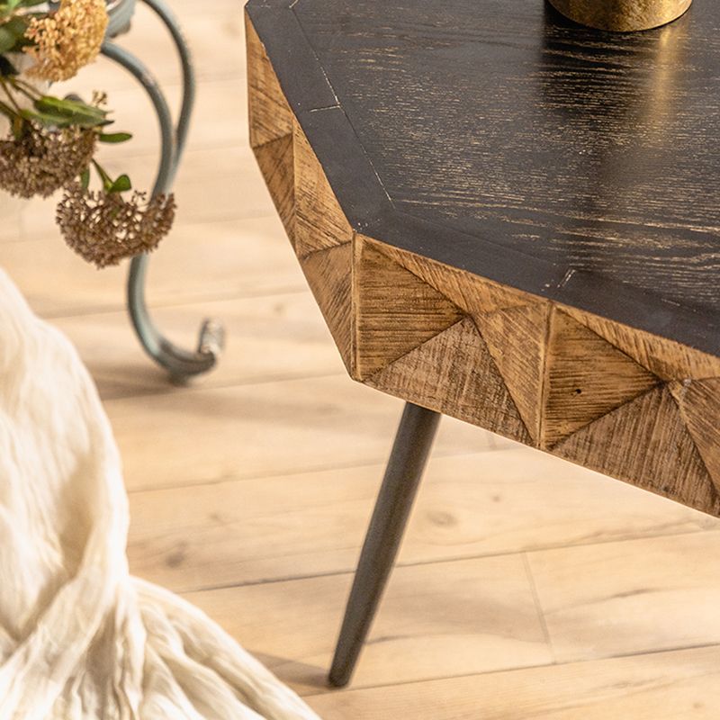 French Country Side Table Fully Assembled Accent Side Table for Bedroom