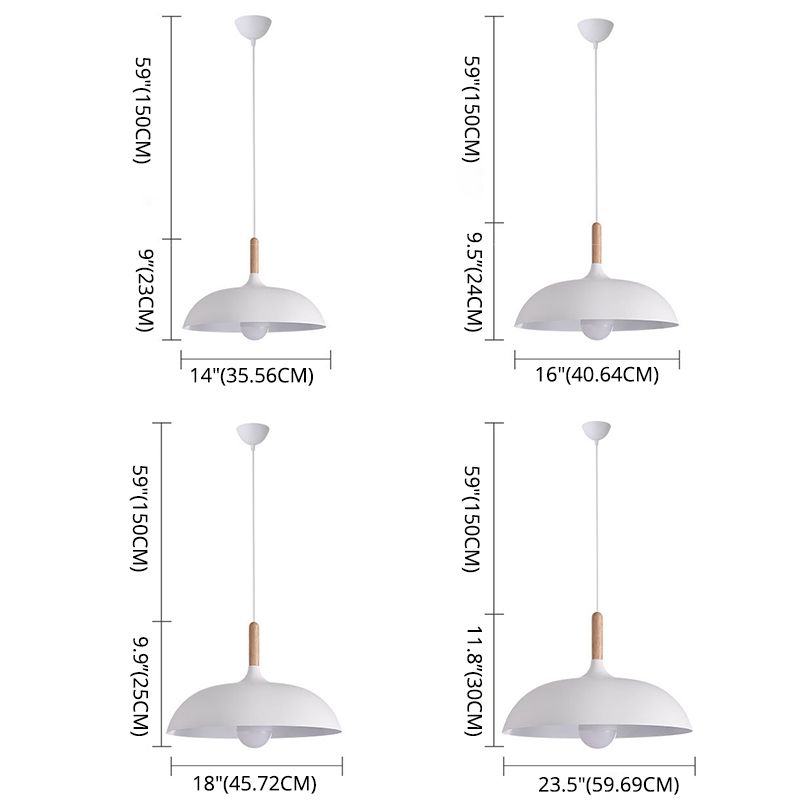 Warehouse Pendant Lighting Fixtures Modern Metal 1 Light Pendant