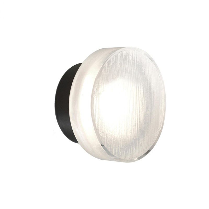 LED Modern 1 - Light Bathroom Vanity Lighting in Black / Gold Acrylic Bath Sconce