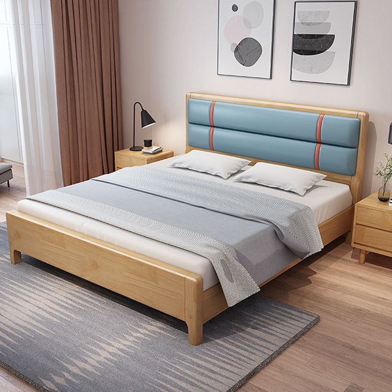 41.33" Tall Contemporary Wooden Rectangular Headboard Standard Bed