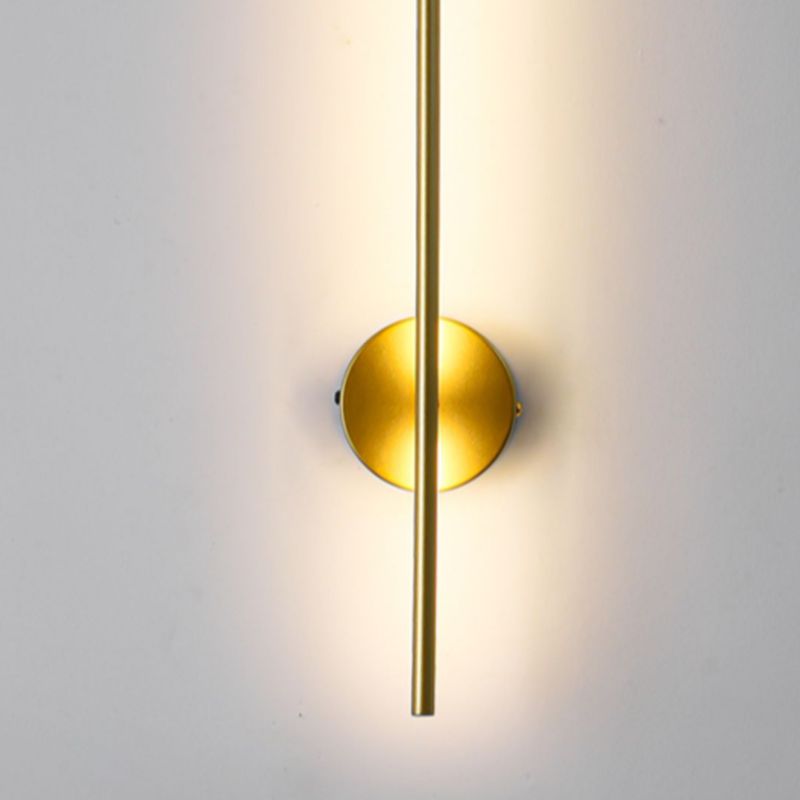 Modern Metal Shade Wall Lighting Fixtures Black/gold Shade Wall Lamp for Bedroom