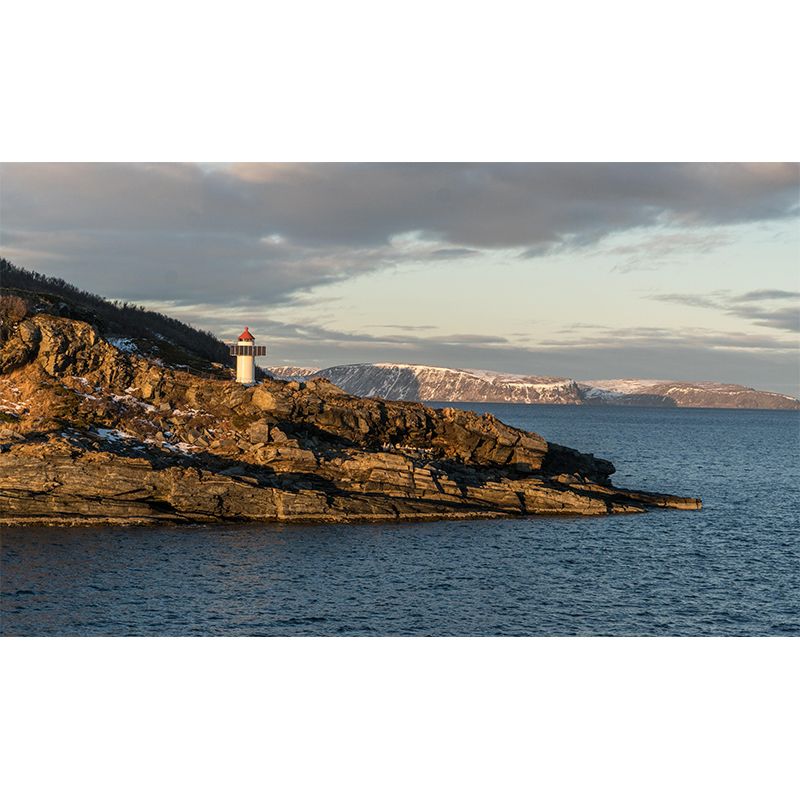 Photography Nautical Mural Wallpaper Lighthouse Scene Wall Decor Bathroom Wall Murals