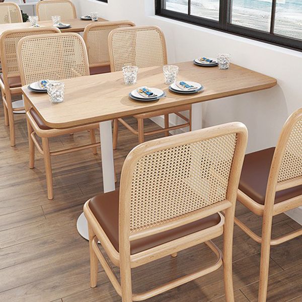 Tavolo da pranzo in MDF per sala da pranzo in stile industriale per interni