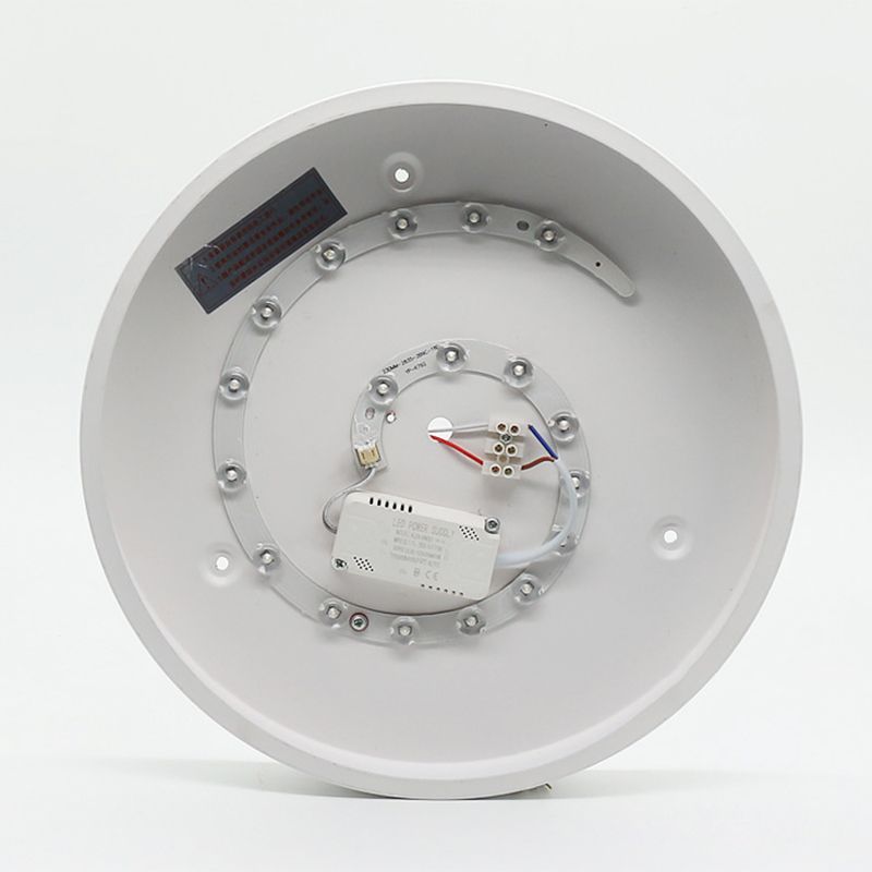 Lámparas de techo de montaje empotrado de estilo minimalista moderno, lámpara de techo empotrada de acrílico de 1 luz para sala de estar