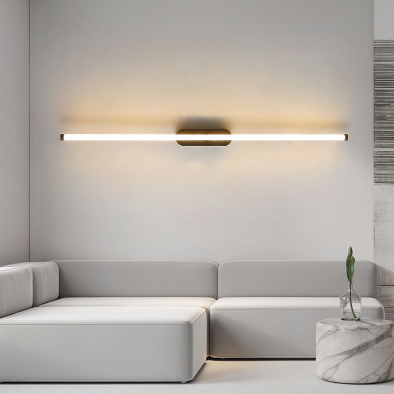 Moderner Stil Linearer Wandleuchte Leuchten Metall 1 Lichtwandbeleuchtung