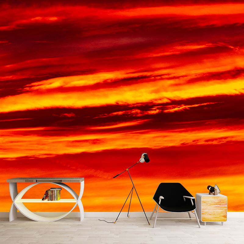 Customized Beautiful Sky Mural Mildew Resistant for Dining Room Decoration