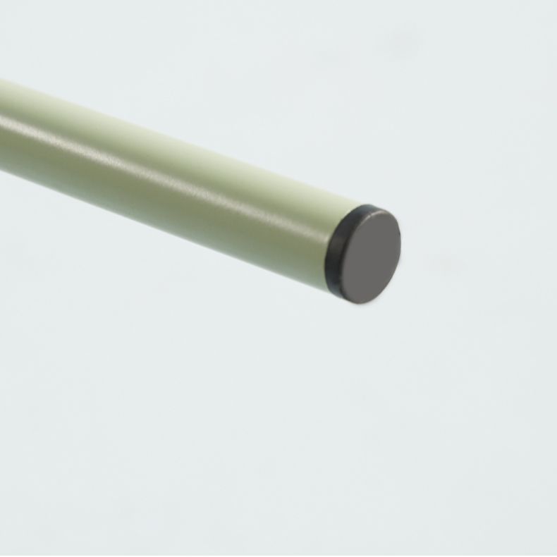 Contemporary Plastic Barstool Plastic Counter Stool Rectangle Seat with Iron Legs