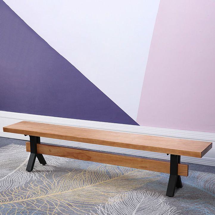 Modern 1/2/3/7 Pieces Dining Set Solid Wood Trestle Indoor Dinette Set