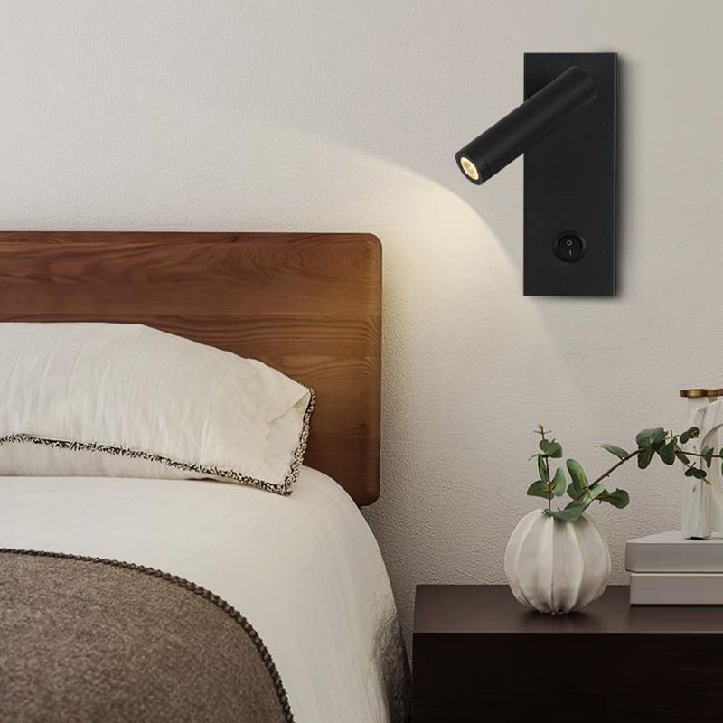 Single White/Black Modern Wall Mounted Sconce LED Wall Light