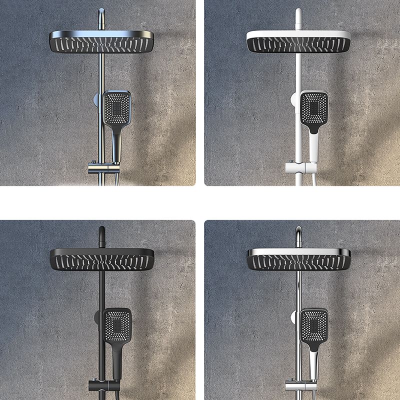 Modern Wall Mounted Adjustable Water Flow Shower Faucet Shower Hose Shower System