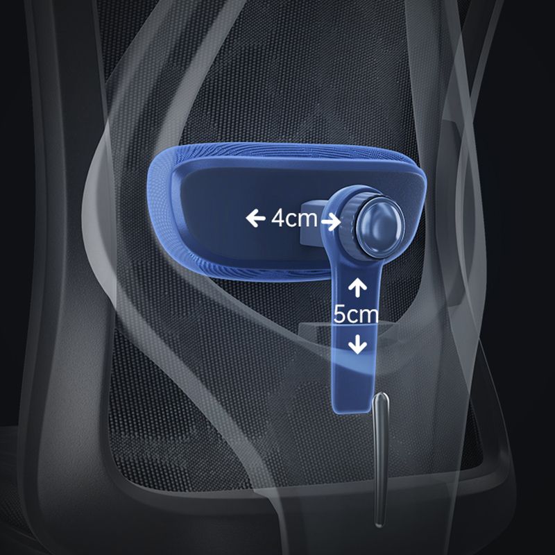 High Back Executive Desk Chair Modern Adjustable Arm Swivel Office Chair