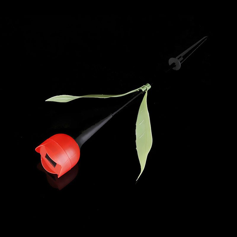 Contemporary Artificial Tulip Solar Ground Light Plastic Backyard LED Landscape Light