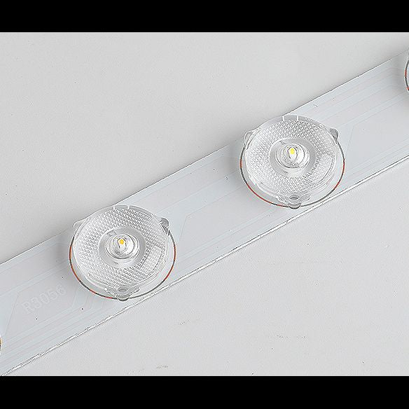Circolare Flush Monte Light Fixtures Moderno Acrilico Flush Light