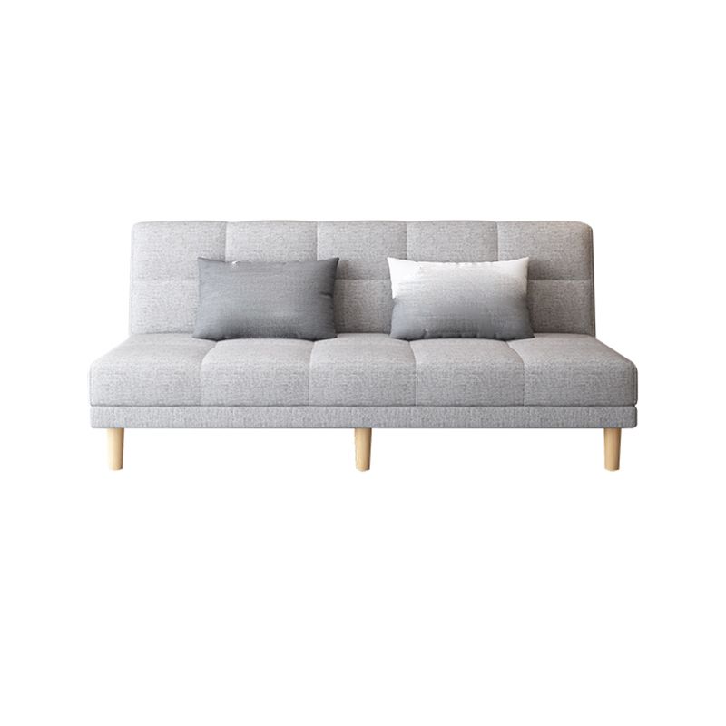 Contemporary Armless Standard Sofa Bed Dual Purpose Sofa for Living Room