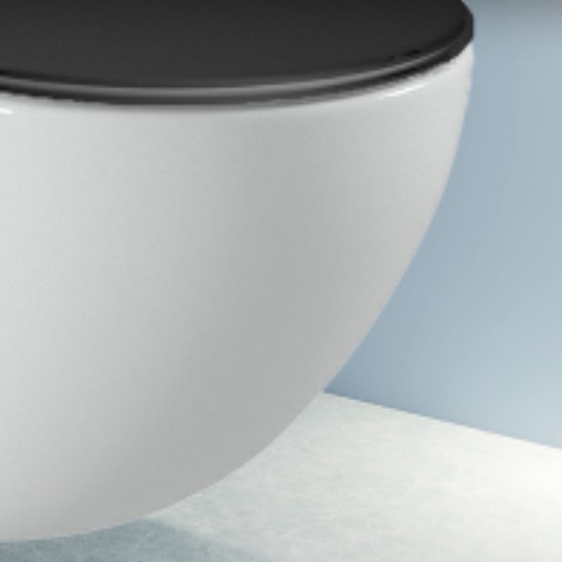 Contemporary Wall Hung Flush Toilet Ceramic Urine Toilet for Bathroom