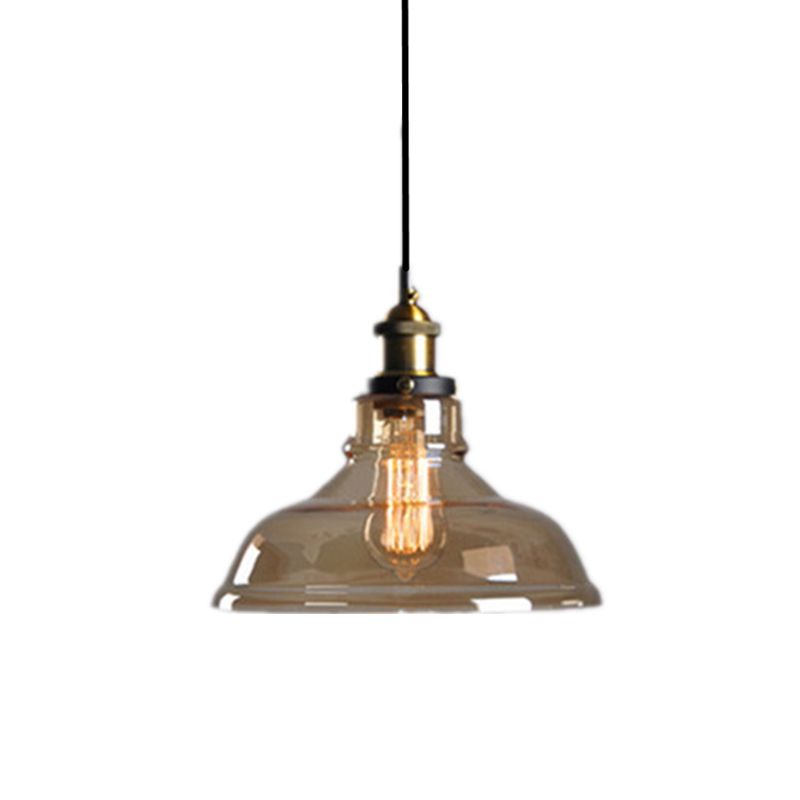 1 lumière suspendue au plafond suspension en verre contemporain suspension suspendue pour le restaurant