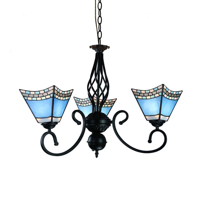Pyramide nautique Chandelier suspendu 3 lumières