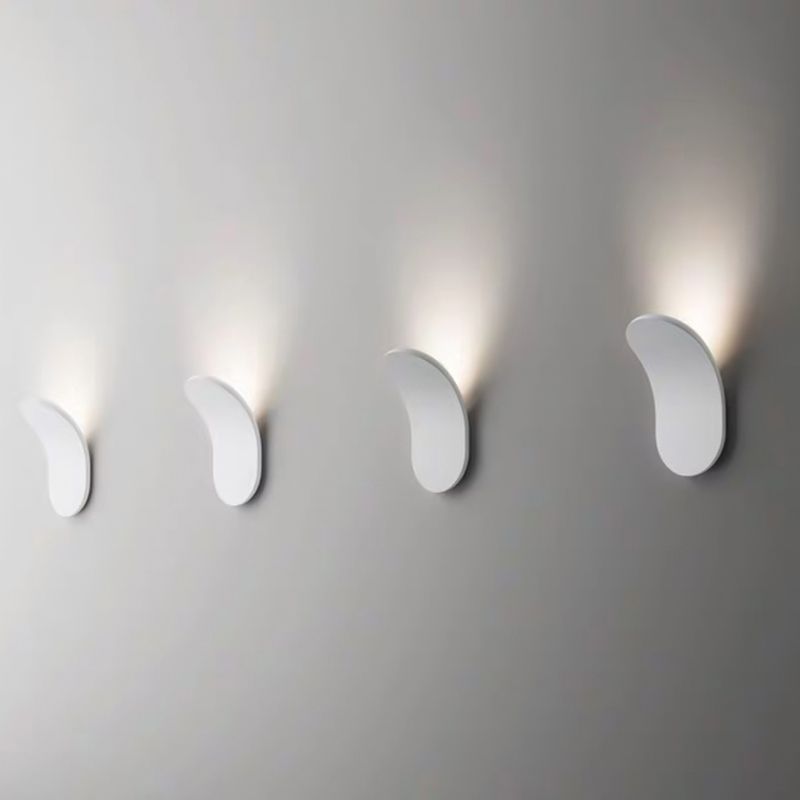 Metal Slide Wall Sconces Modern Style 1 Light Wall Mounted Lamps