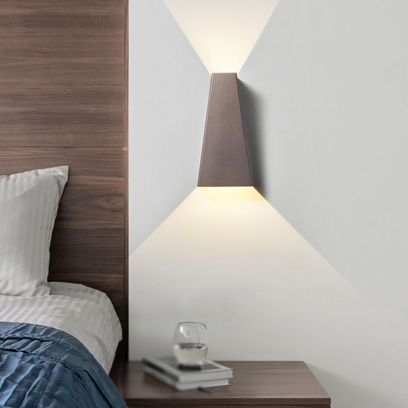 Modern Wall Lamp 2 Lights Wall Mount Lamp with Metal Shade for Living Room