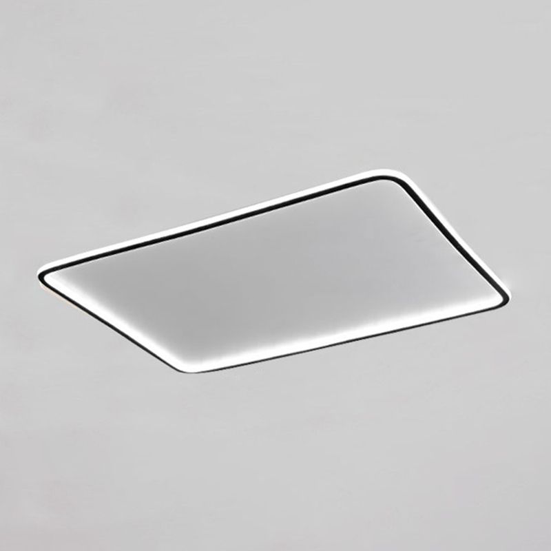 Line LED Plafonnier Acrylique Abat-Jour Simplicité Plafonnier pour Salon