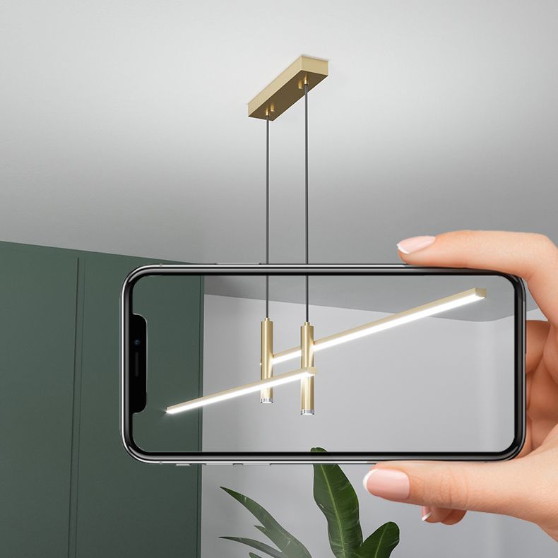 Moderno Simple LED Island Light Comedor accesorio de lámpara colgante