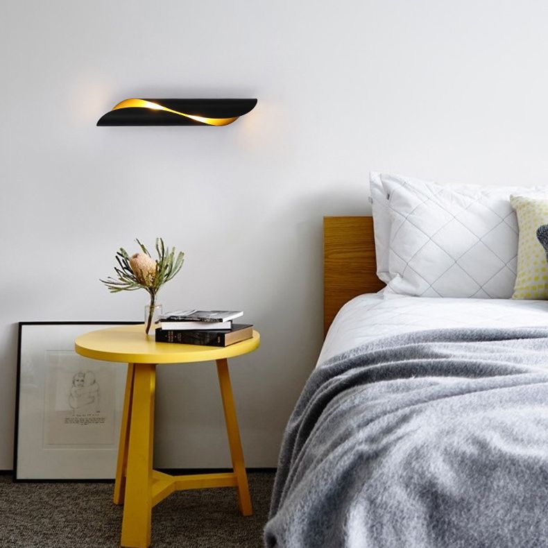 18.8" Post-modern Style Metal Wall Lamp 2-Lights Creative Sconce Lighting for Hallway Dining Room