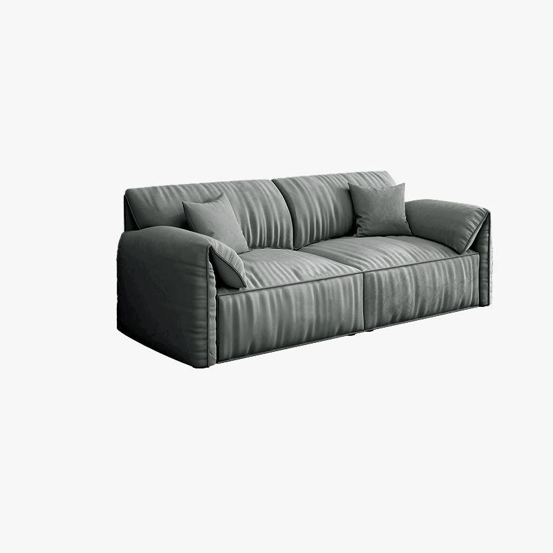 Velvet Sofa 37.40" D x 31.49" H Pillow Top Arm Sofa for Living Room