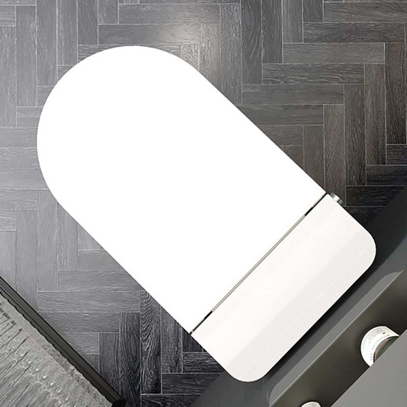 Siphon Jet Toilet Bowl Contemporary Floor Mounted Toilet for Bathroom