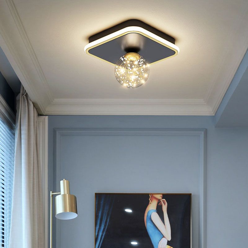 Spherical Flush Mount Ceiling Lights Modern Flush Mount Ceiling Lights