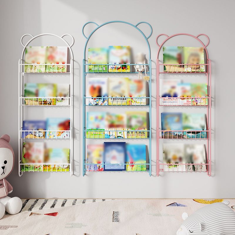 Libreria moderna mobile in metallo in metallo per casa