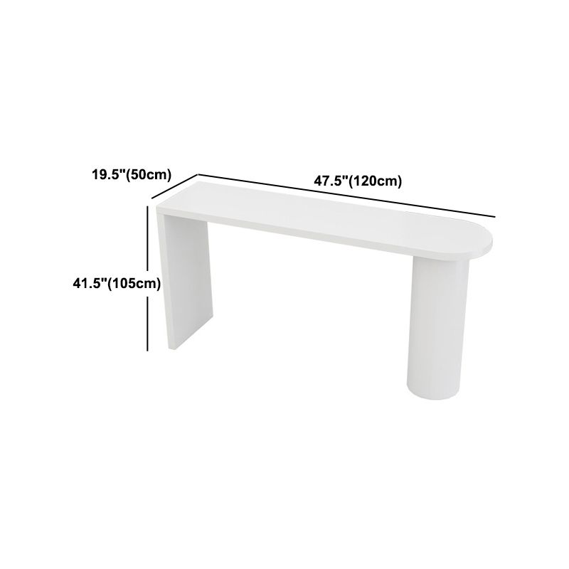 Modern 1/2/5 Pieces Bar Table Set Rectangle Bar Table with High Stools for Home