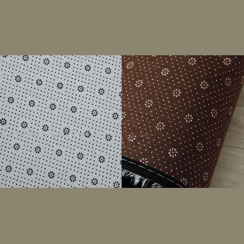 Trendy Home Decoration Shag Rug Geometry Printed Indoor Carpet Polyester Non-Slip Backing Carpet
