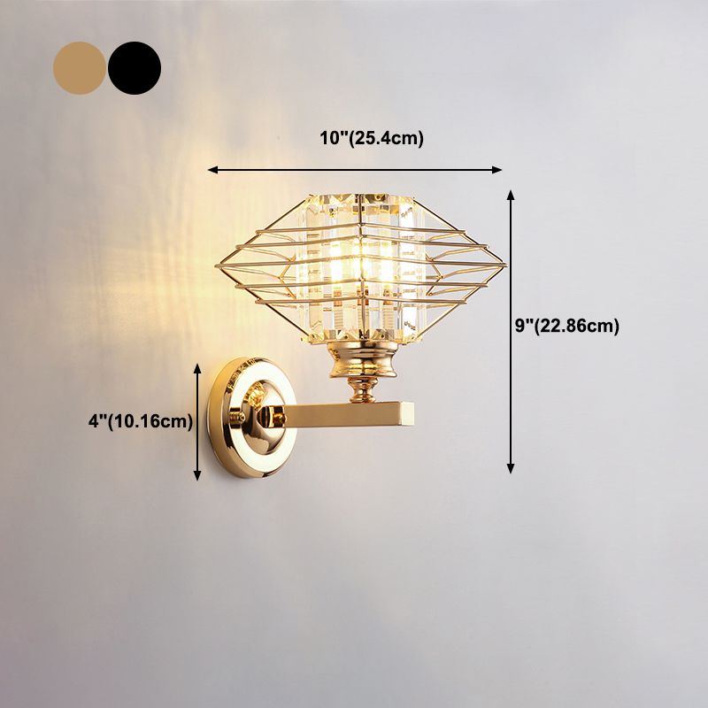 1 lumière géométrique murale lesmpes