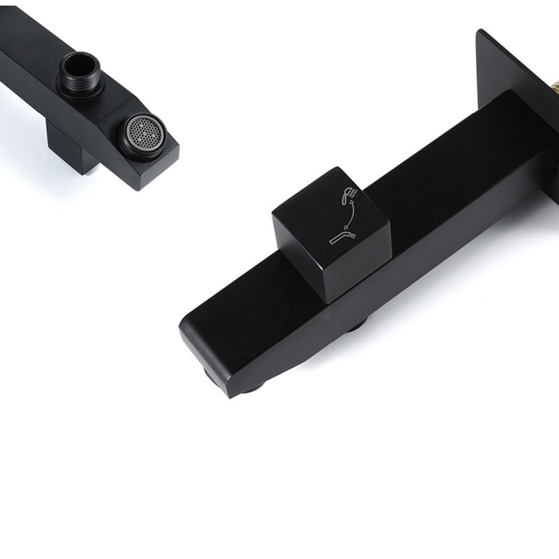 Modern Shower System Brass Temperature Control Ceiling Mounted Shower Trim