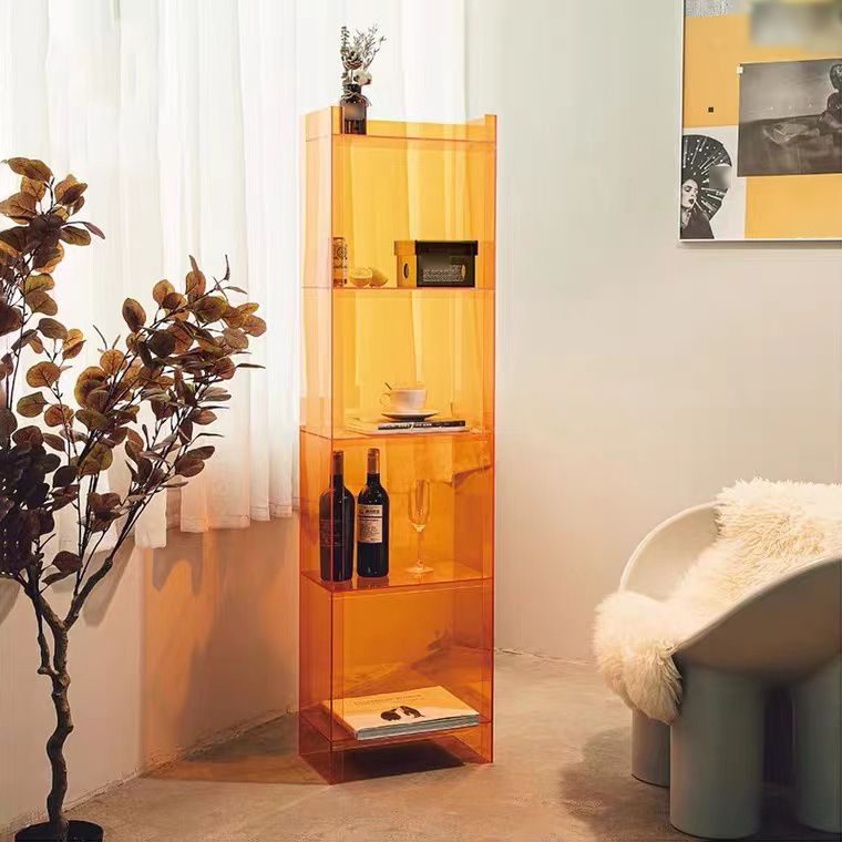 Acryl BOOKCEST Scandinavische stijl gesloten boekenplank voor kantoor en thuis