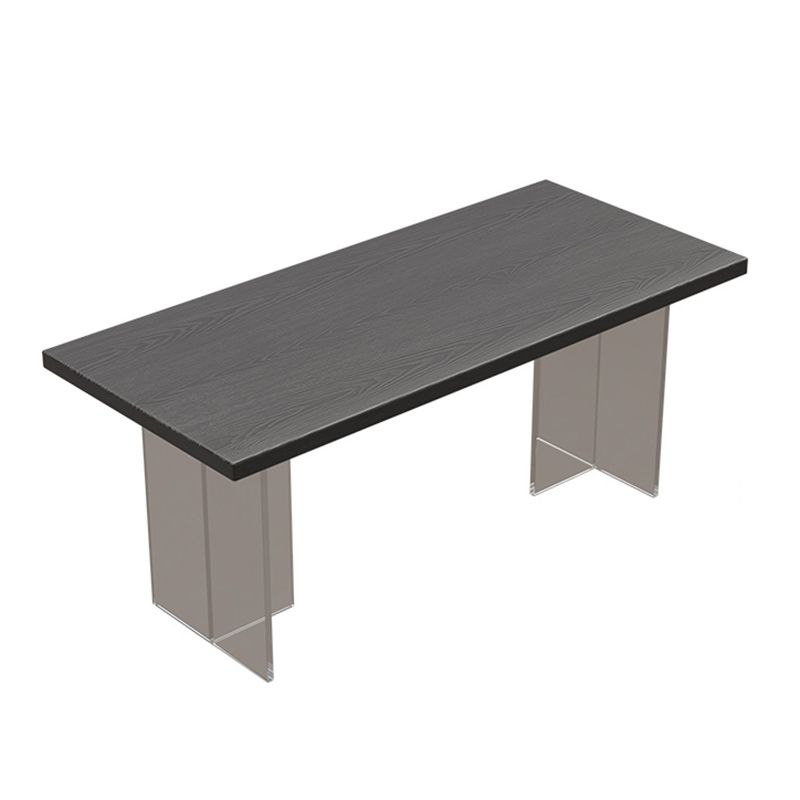 Rectangle Dining Set 1/4/5 Pcs Modern Solid Wood Dining Table and Chairs