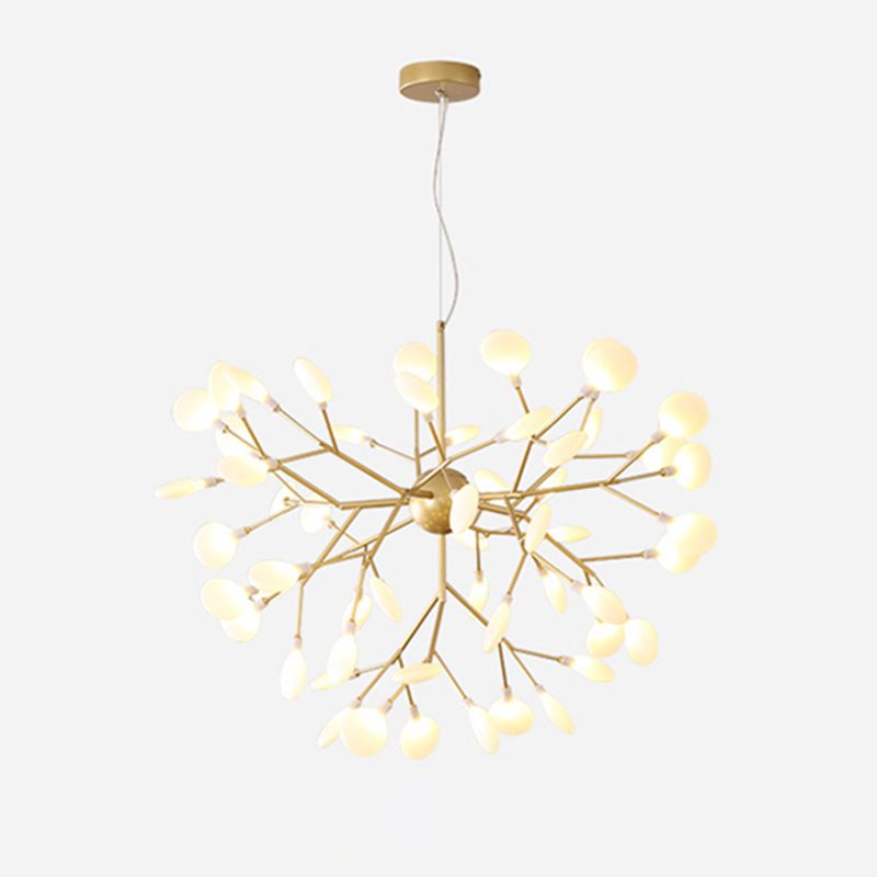 Branch Chandelier Light Farmture Moderne designer Acryl hangerverlichting voor restaurant