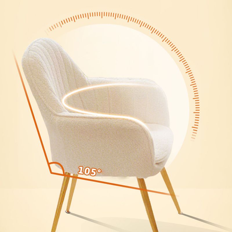 Armless Desk Chair No Distressing Ergonomic Modern Office Chair