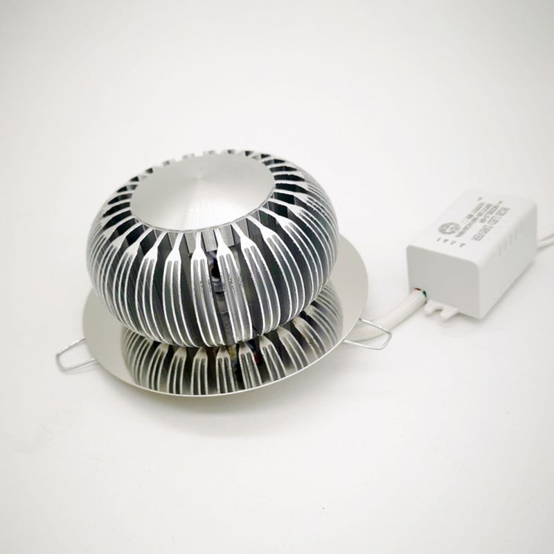 Modern Style LED Wall Lamp Sliver Metal Hollowed Out Sconce Lighting in RGB Color Light with Remote Control