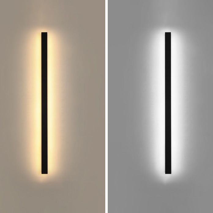 Wall Sconce Lighting Simple Style LED Metal Sconce Light Fixture