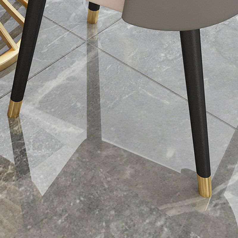 Nordic Round Stone Dining Table 1/3/4/5 Pieces Dining Set for Dining Room