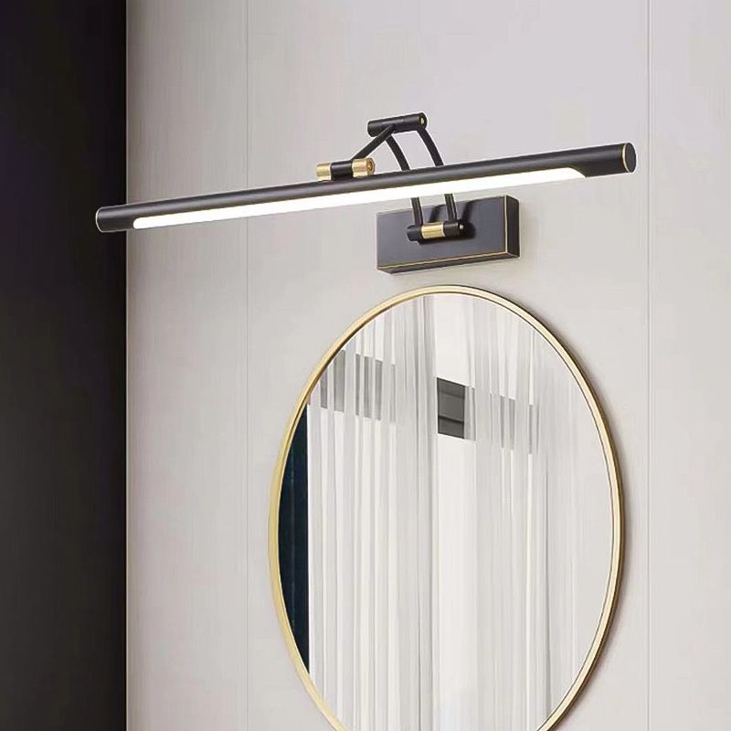 Metal Linear Vanity Wall Sconce Modern Style 1 Light Vanity Lighting Fixtures