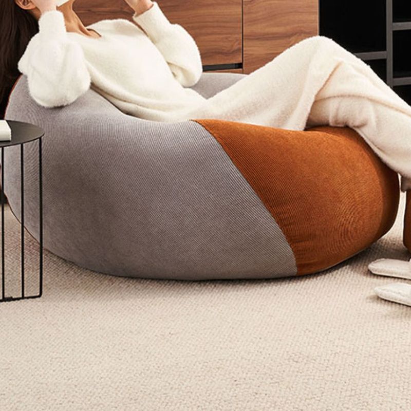 Corduroy Parsons Chair Convertible Stacking Chair for Living Room