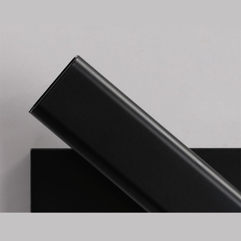 Aluminium LED Rotatable Wall Sconce in Modern Minimalist Style Wooden Wall Lamp for Bedroom