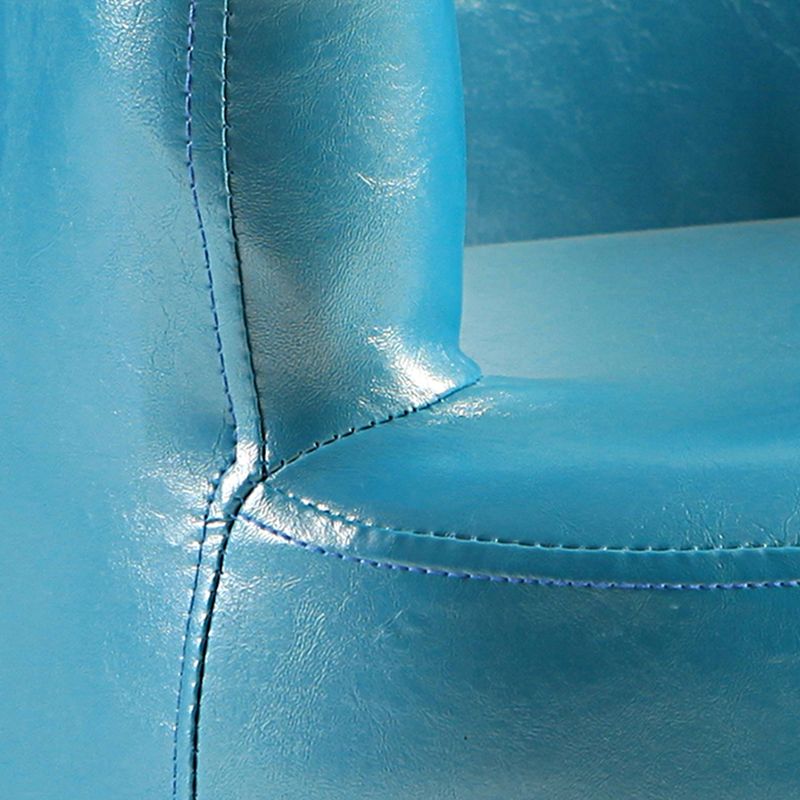 PU Chair 22.8" L x20.8" W x19.6 H Arms Included Chair for Living Room