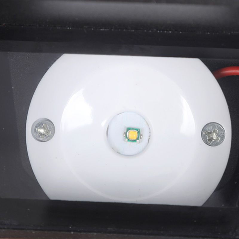 Geometric Shade Wall Lighting Modern Style Metal 2 Lights Wall Sconce Lamp