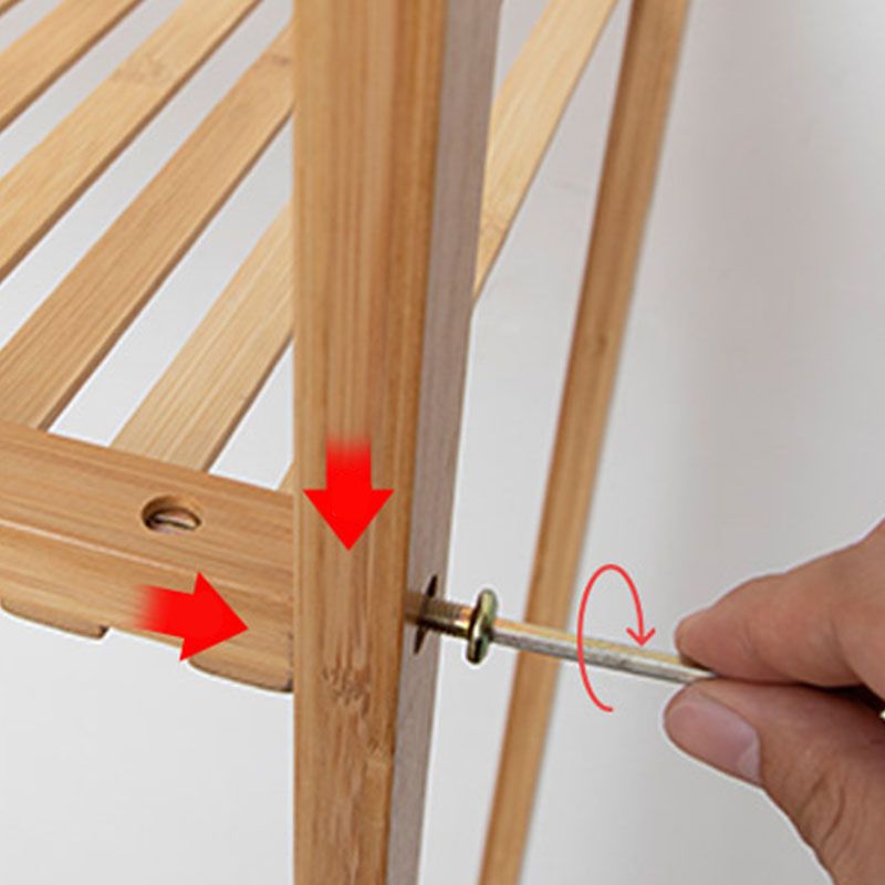 Traditional Style Hall Stand Free Standing Wooden Hall Stand with With Storage