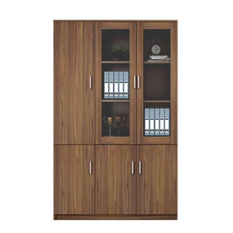Medieval Modern File Cabinet Wooden Frame Storage Vertical File Cabinet
