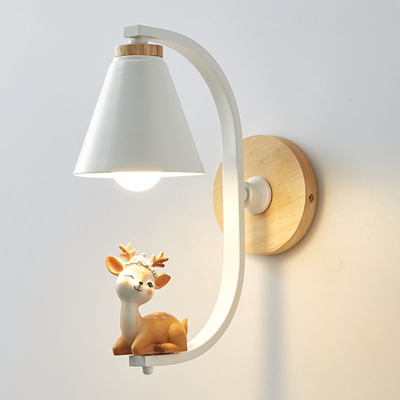 Conical Kids Slaapkamer Wand SCONCE LICHTING METAL NORDISCHE STYL SCONCE LICTE FICUTUUR