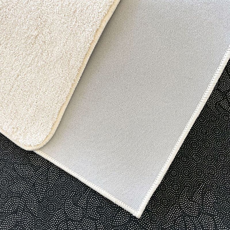 Contemporary Colorblock Rug Morandi Color Modern Area Rug Polyester Easy Care Carpet